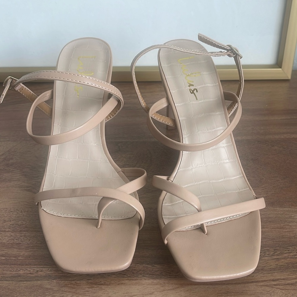 Lulus Nude Heels